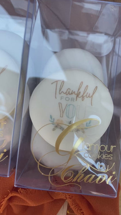 Thanksgiving Cakesicle with cookie topper- pick up or local delivery only