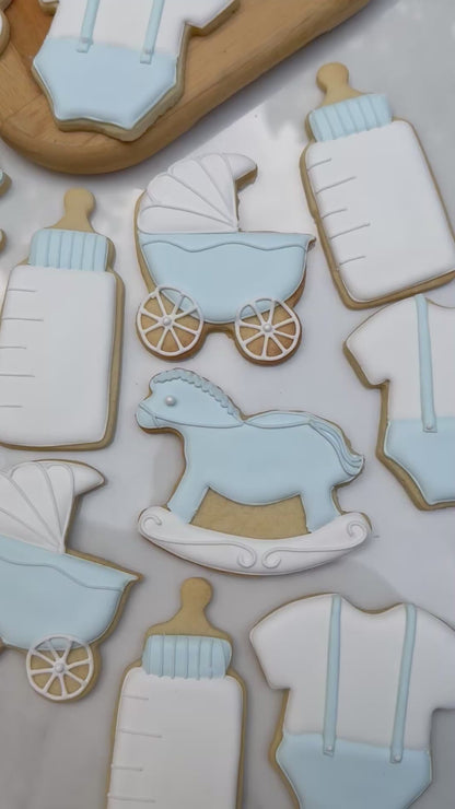 Baby boy cookie set/ 2 Dozen